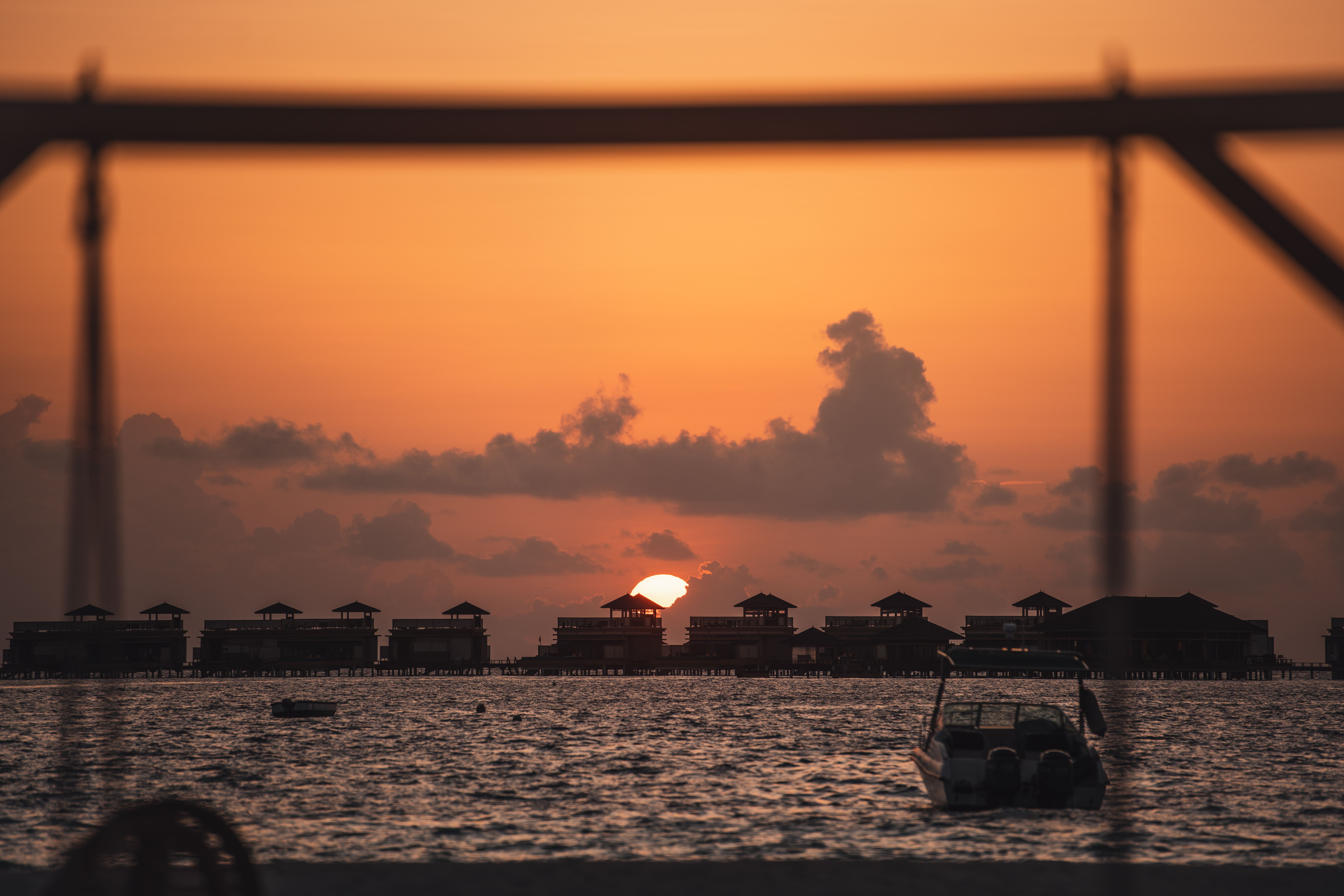 Maldives overwater villa and turquoise lagoon for Pakistani travellers